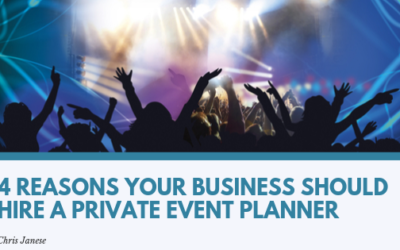 Reasons Your Business Should Hire a Private Event Planner
