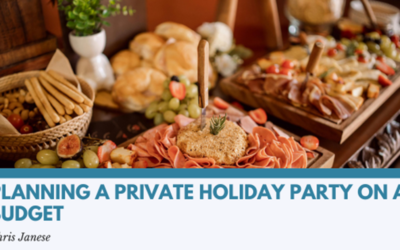 Planning a Private Holiday Party on a Budget