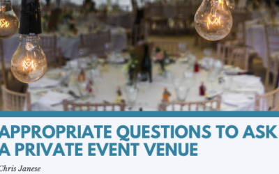 Appropriate Questions to Ask a Private Event Venue