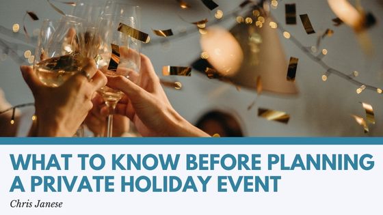 What to Know Before Planning a Private Holiday Event